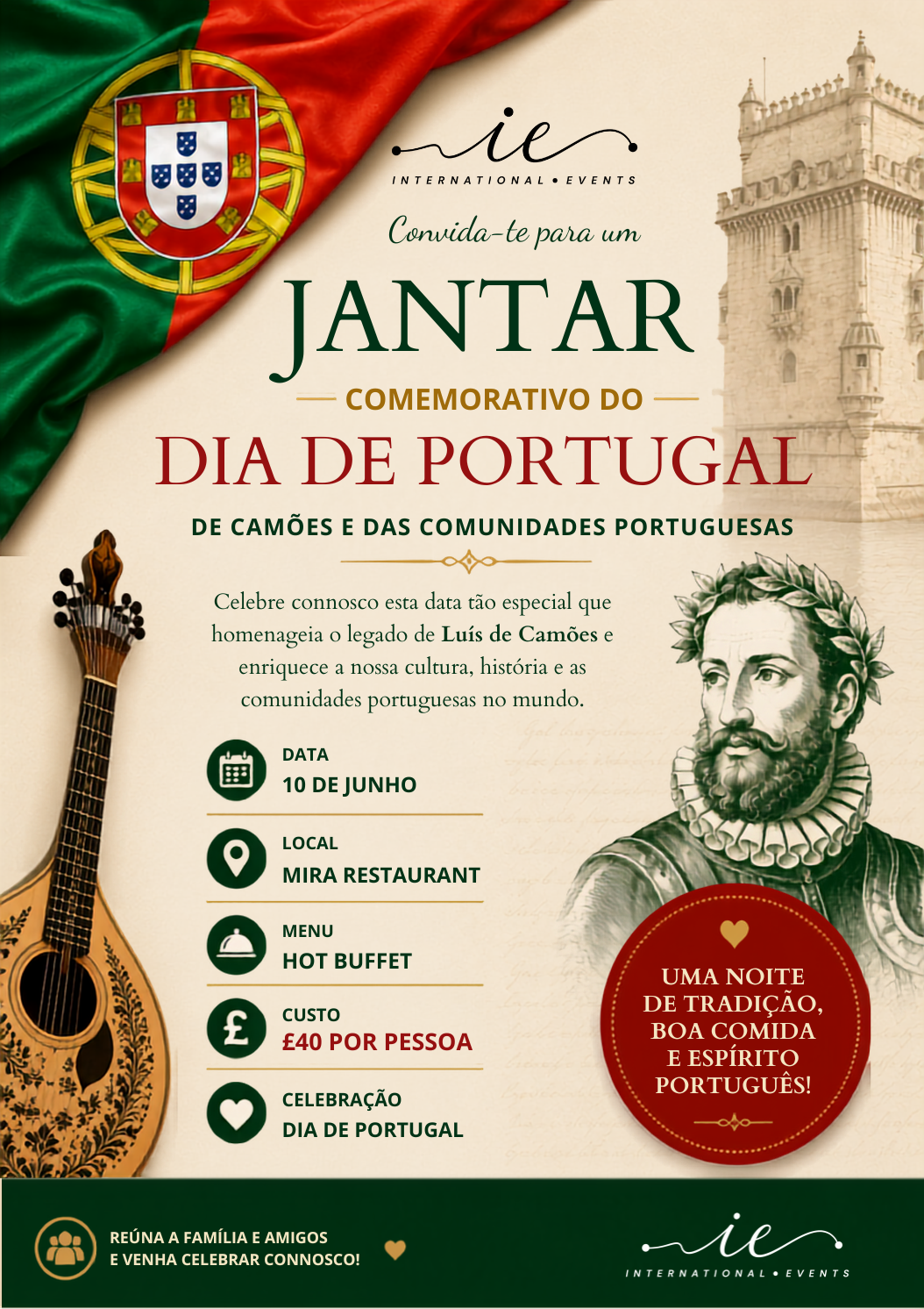 Portuguese Food Festival poster