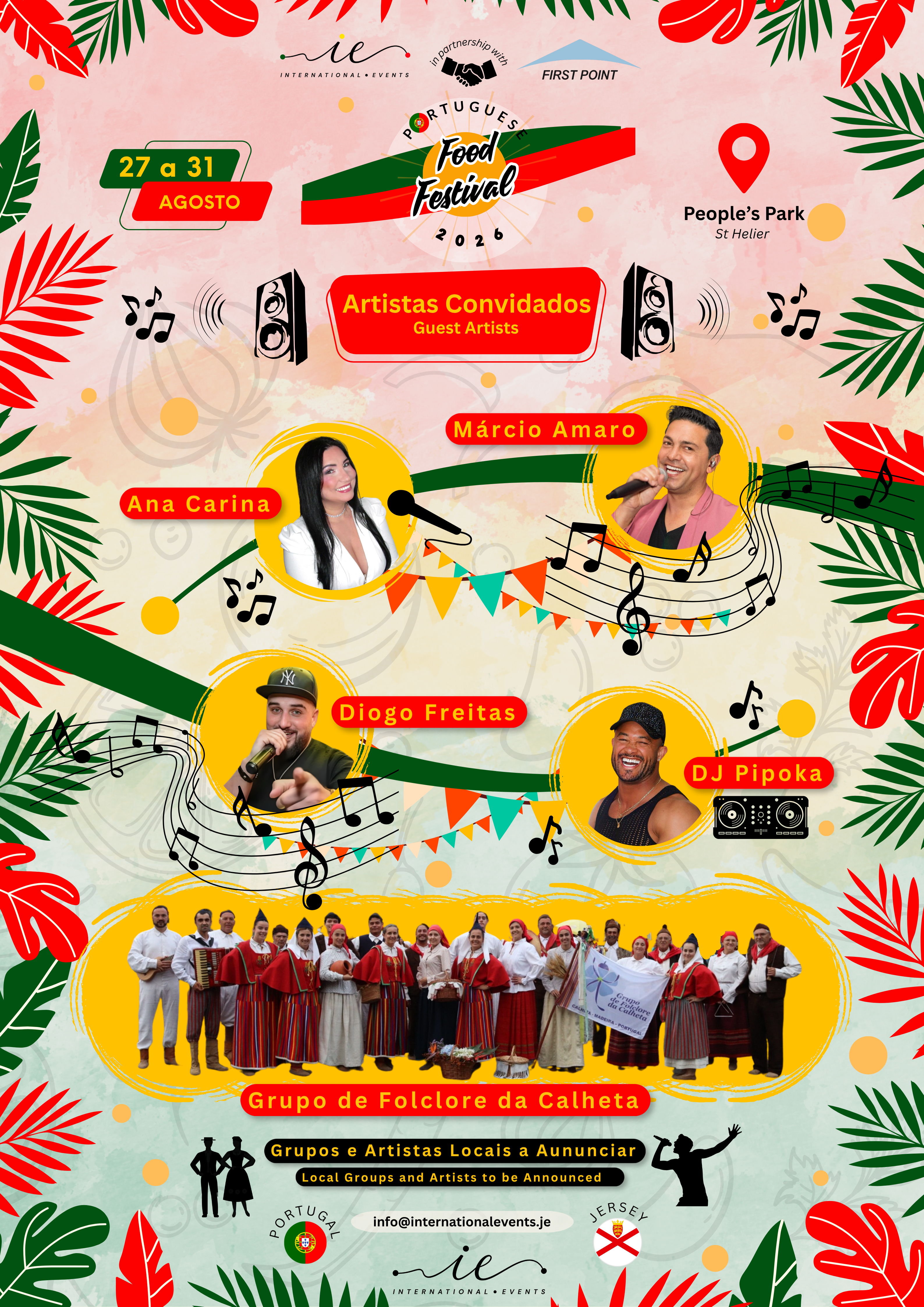 Portuguse Food Festival Poster