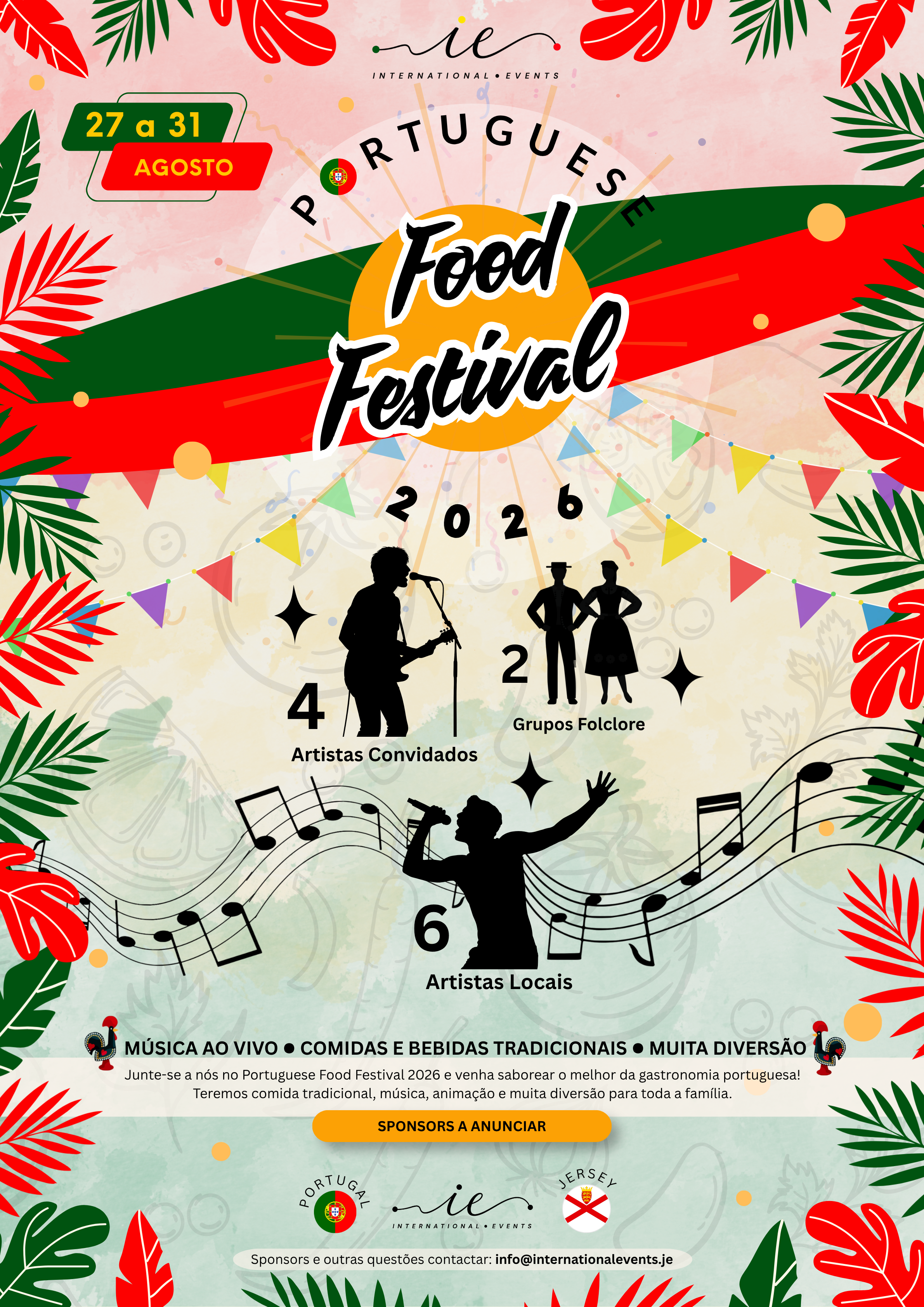Portuguese Food Festival poster